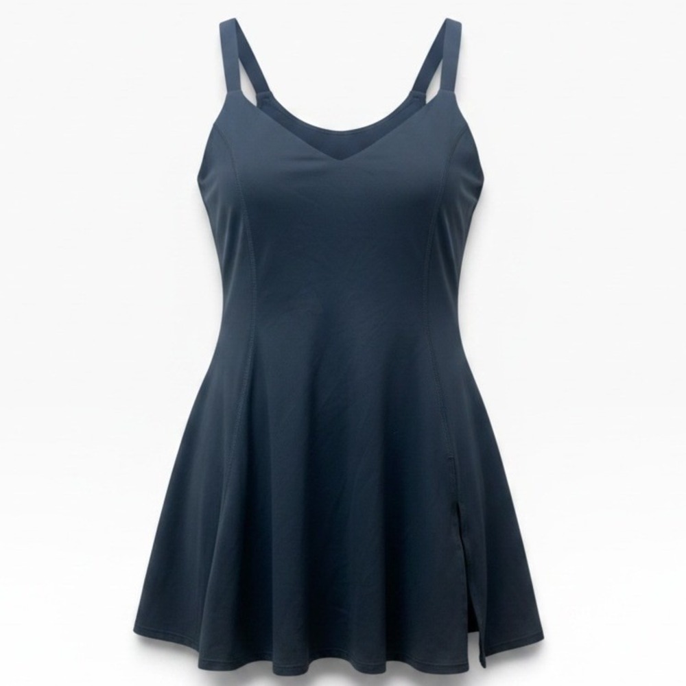 Blogilates Active Dress Built-in Shorts Romper Women's 1X Black #317K